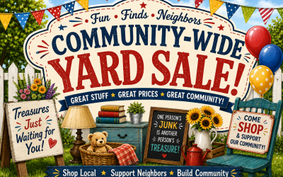 Fall Community Yard Sale